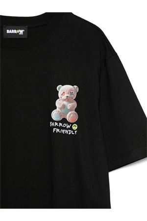teddy-print T-shirt BARROW KIDS | S6BKJUTH003110